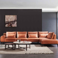 Novo sofá de canto de design para sala de estar